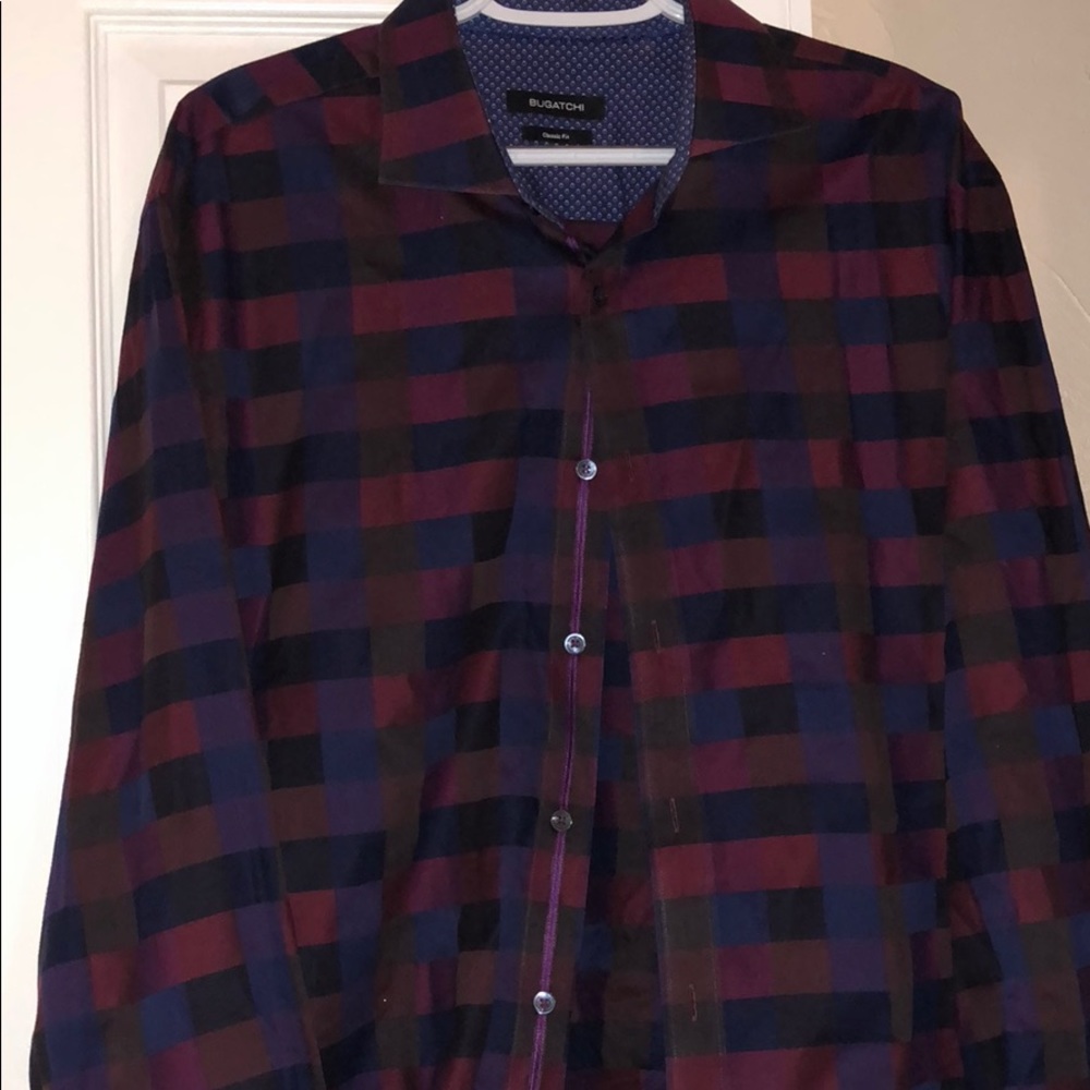 Men’s bugatchi dress shirt